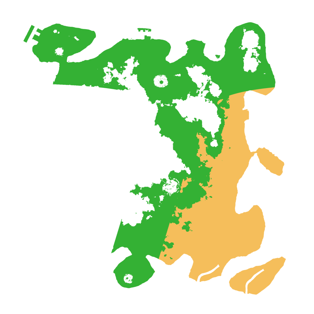 Biome Rust Map: Procedural Map, Size: 3500, Seed: 1281732189