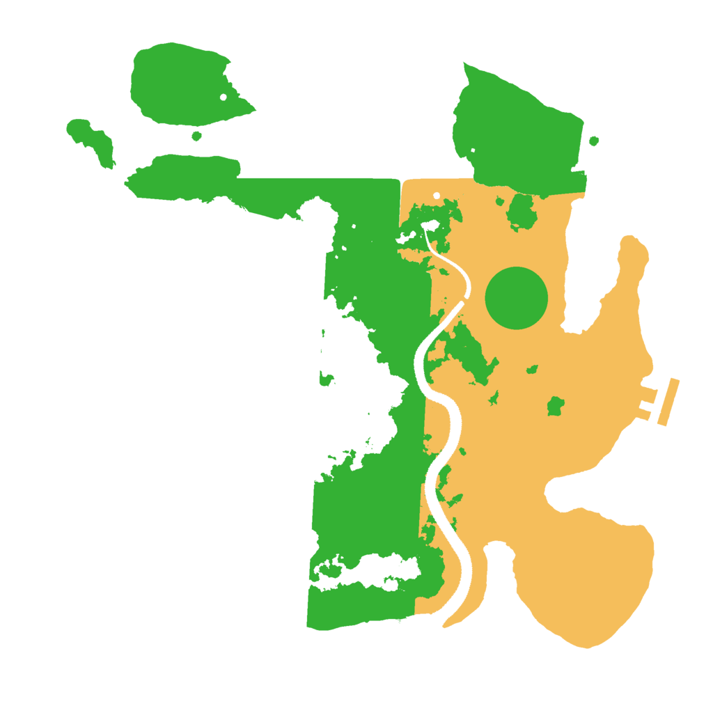 Biome Rust Map: Procedural Map, Size: 3000, Seed: 1945613814