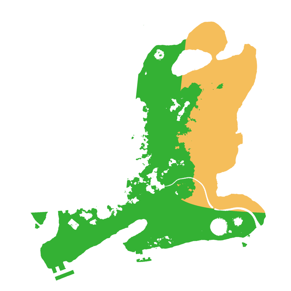 Biome Rust Map: Procedural Map, Size: 3000, Seed: 1858974773