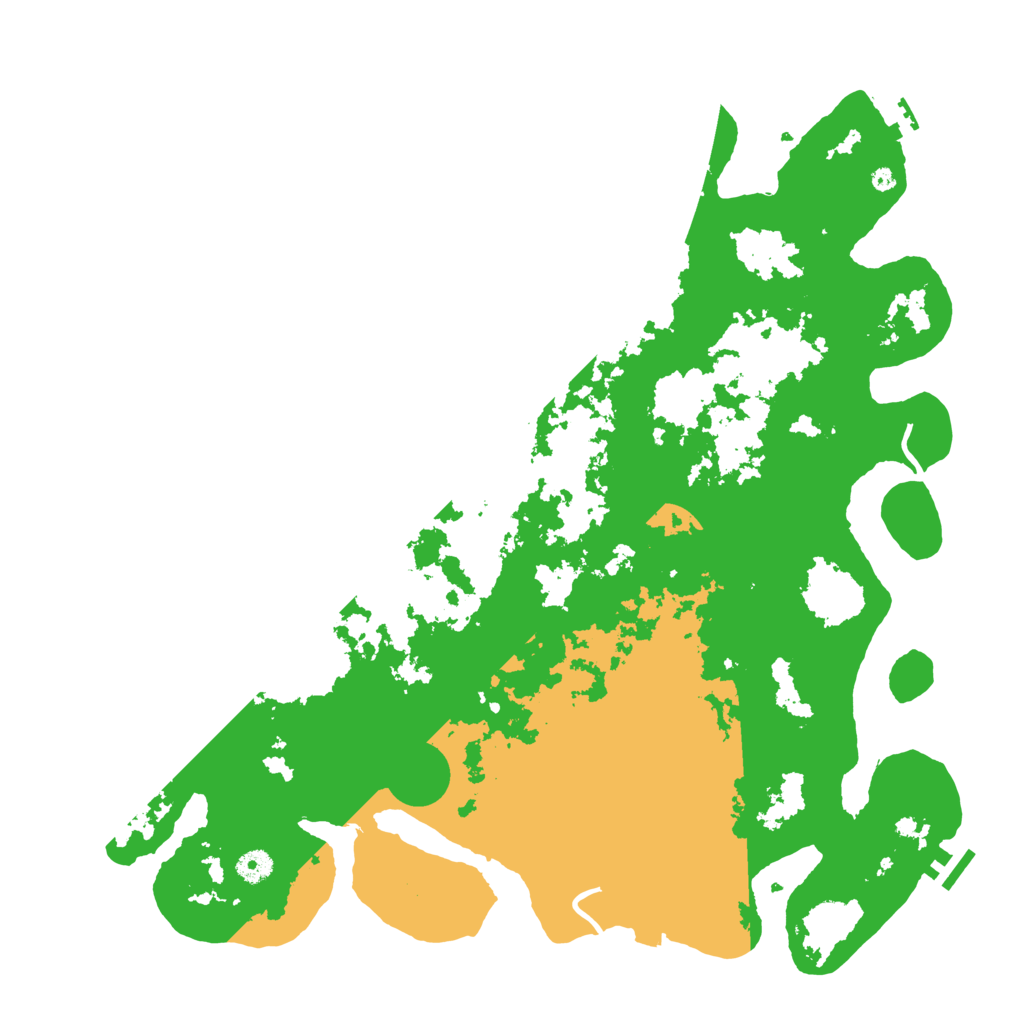 Biome Rust Map: Procedural Map, Size: 4500, Seed: 722438237