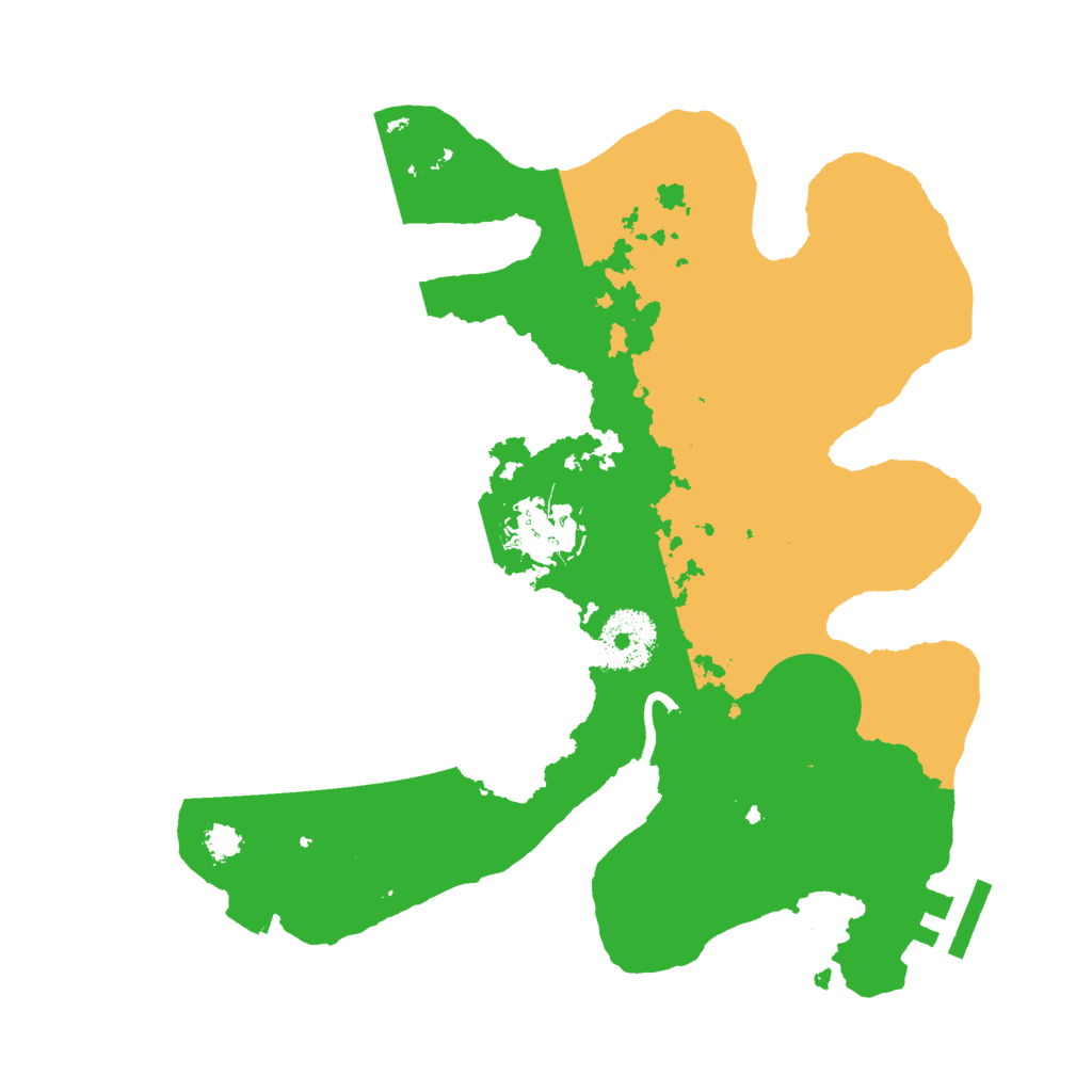 Biome Rust Map: Procedural Map, Size: 2750, Seed: 4723