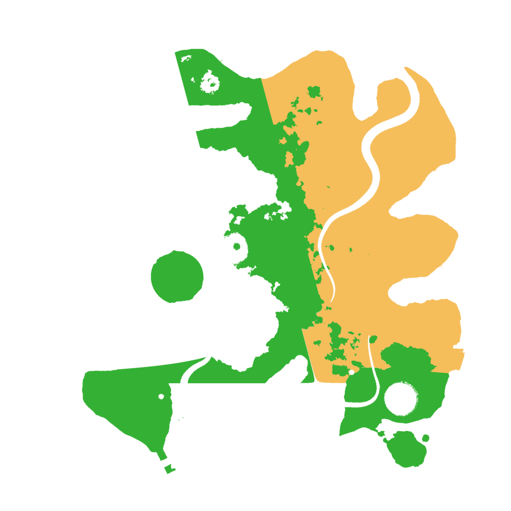 Biome Rust Map: Procedural Map, Size: 2750, Seed: 4723