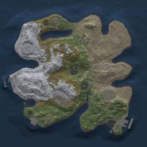 Thumbnail Rust Map: Procedural Map, Size: 2750, Seed: 4723, 13 Monuments