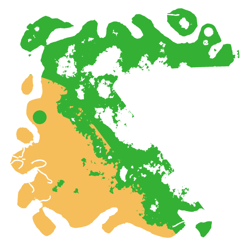 Biome Rust Map: Procedural Map, Size: 4800, Seed: 1111