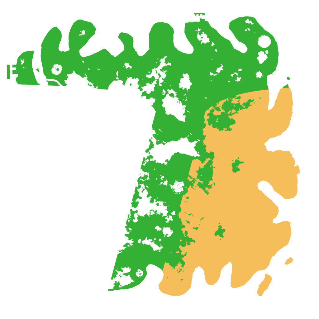 Biome Rust Map: Procedural Map, Size: 4500, Seed: 360