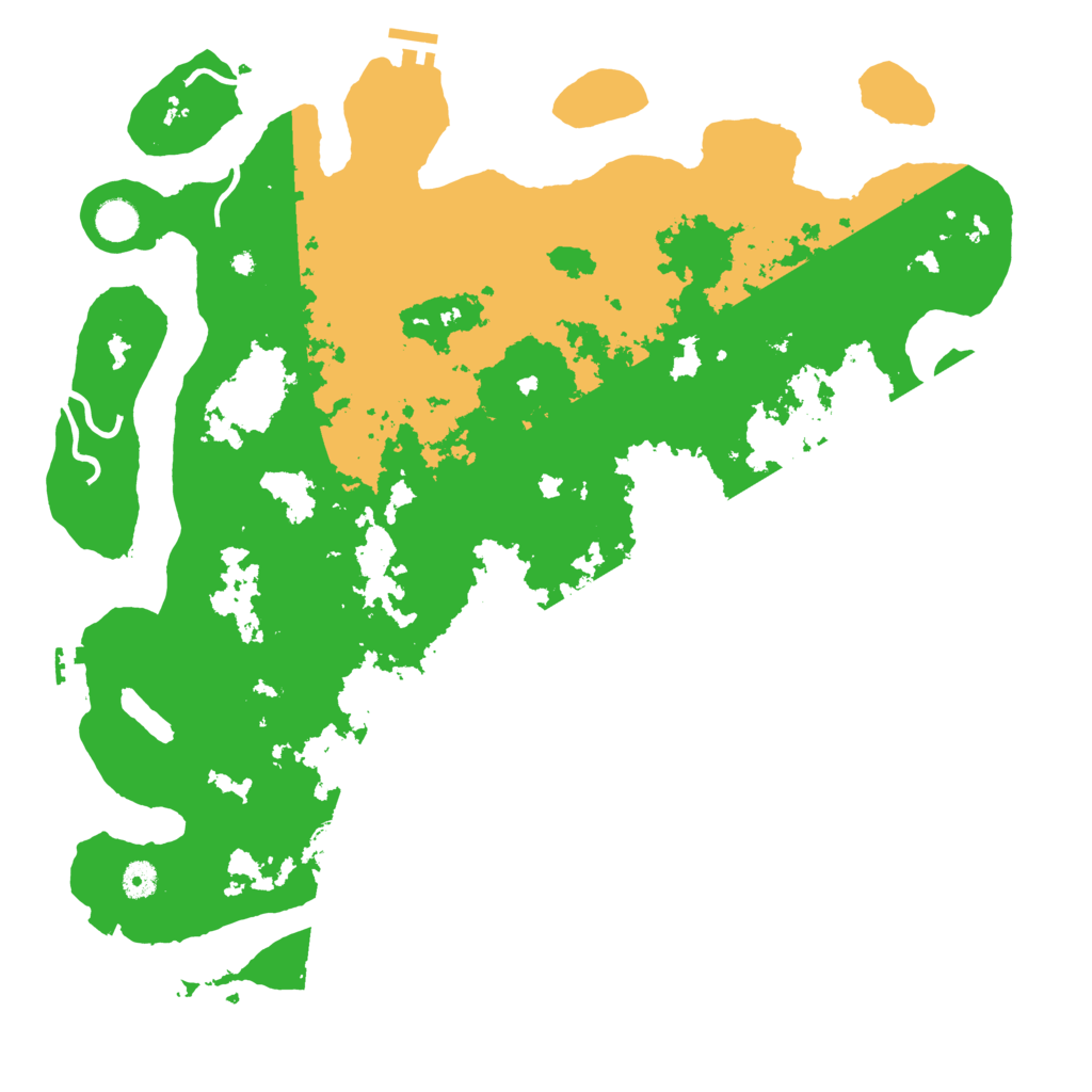 Biome Rust Map: Procedural Map, Size: 4500, Seed: 1911318