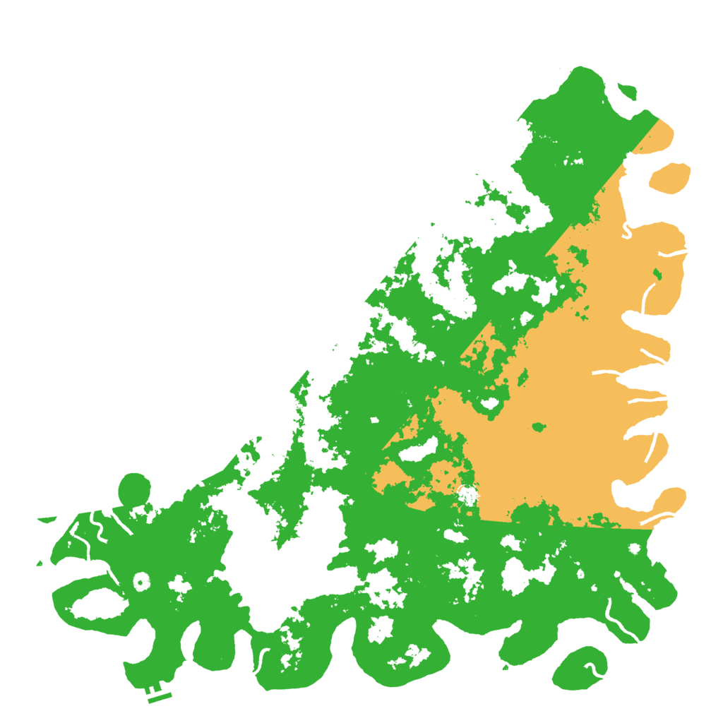 Biome Rust Map: Procedural Map, Size: 6000, Seed: 891217479