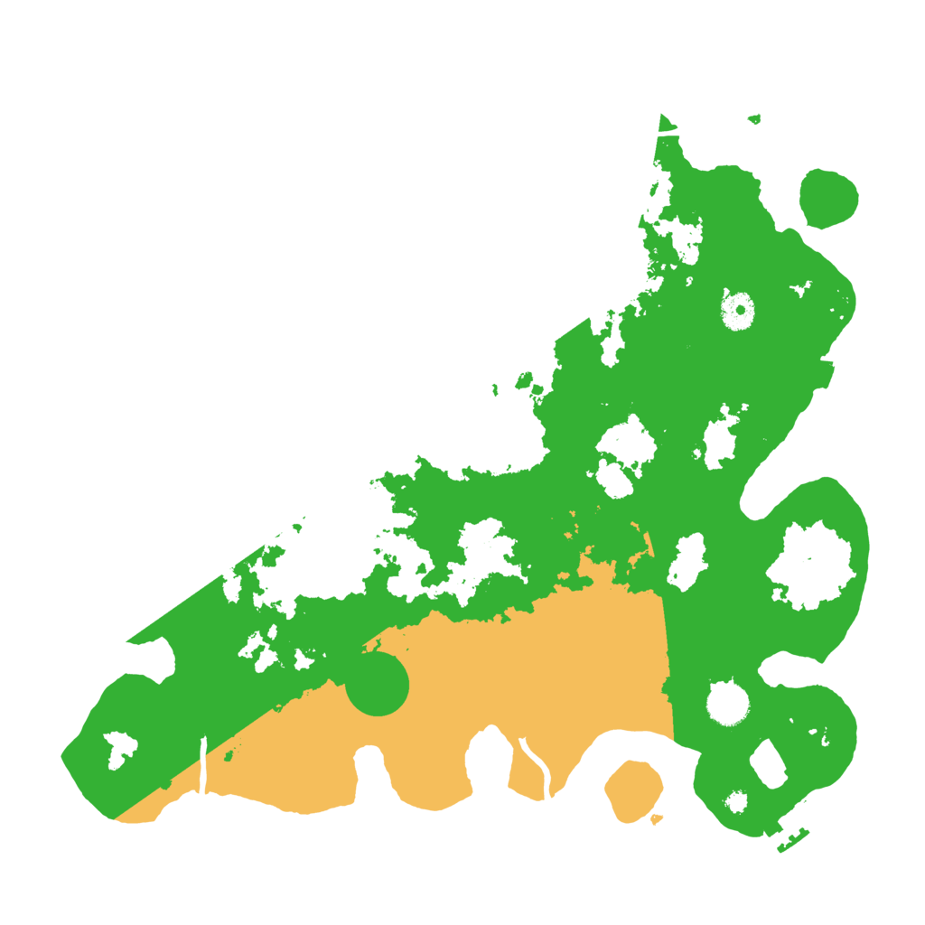 Biome Rust Map: Procedural Map, Size: 3900, Seed: 3171083