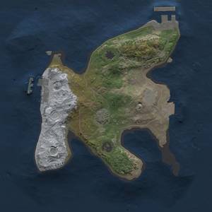 Thumbnail Rust Map: Procedural Map, Size: 2000, Seed: 87712, 6 Monuments