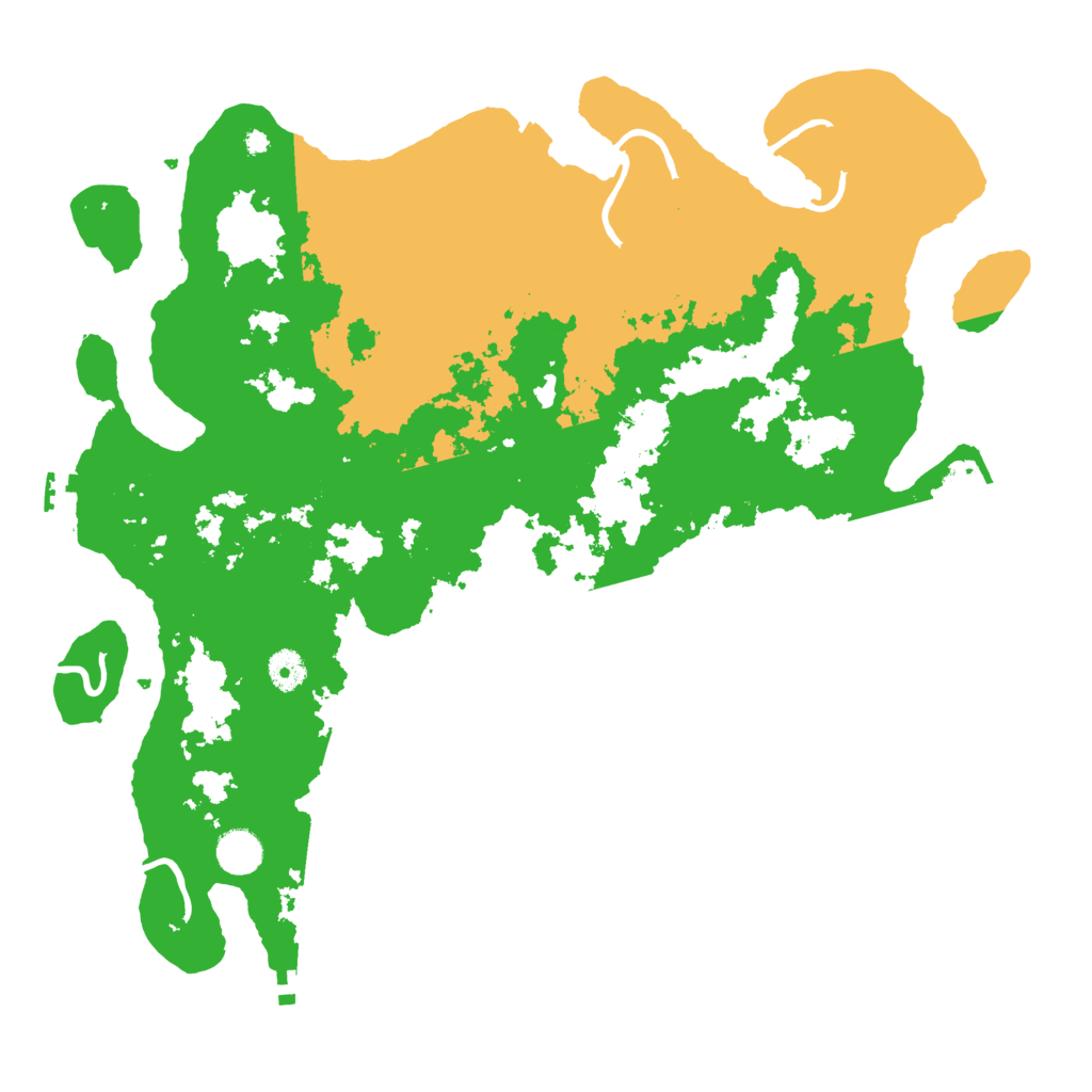 Biome Rust Map: Procedural Map, Size: 4200, Seed: 1170266945
