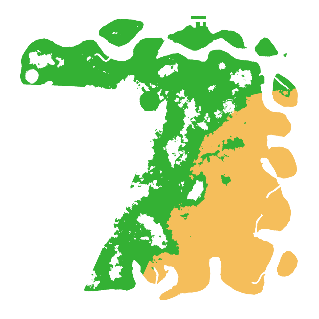 Biome Rust Map: Procedural Map, Size: 4250, Seed: 642830316