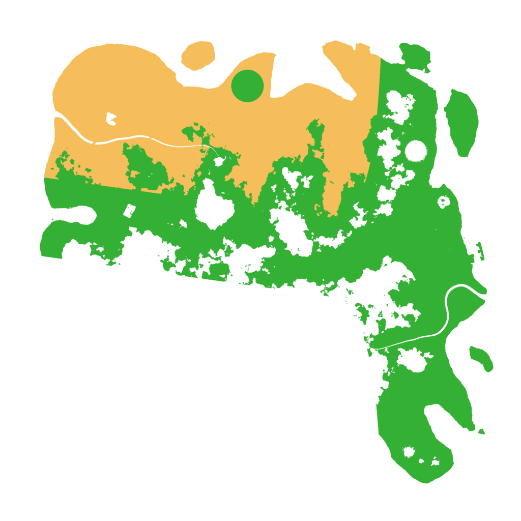 Biome Rust Map: Procedural Map, Size: 4250, Seed: 335372079