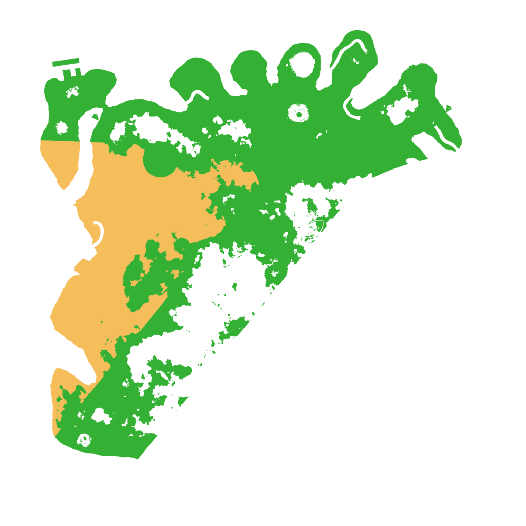 Biome Rust Map: Procedural Map, Size: 4000, Seed: 4598127