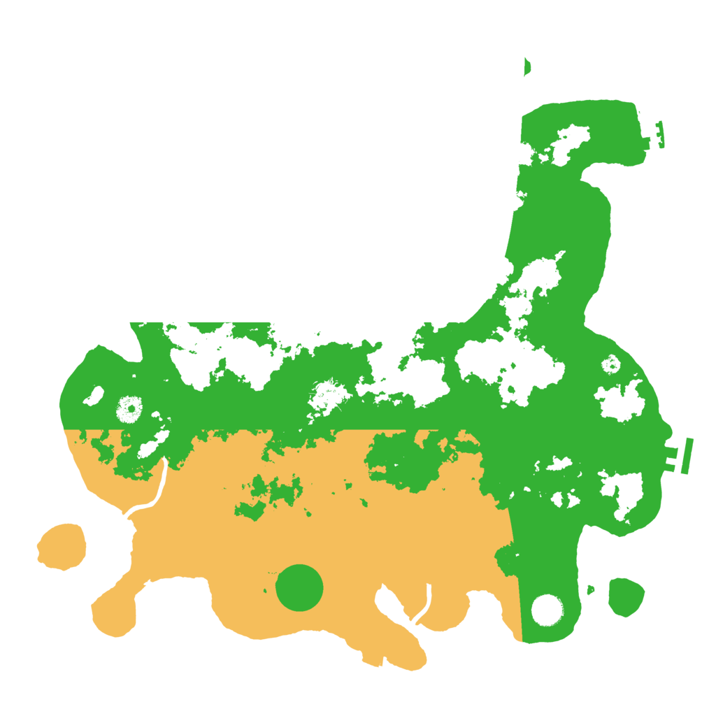 Biome Rust Map: Procedural Map, Size: 4000, Seed: 12212