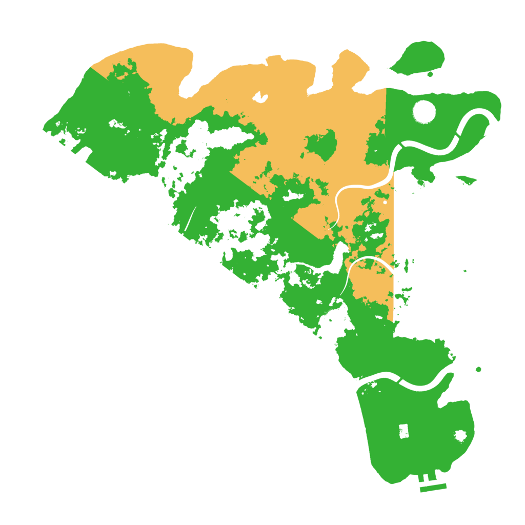 Biome Rust Map: Procedural Map, Size: 4000, Seed: 1539085227