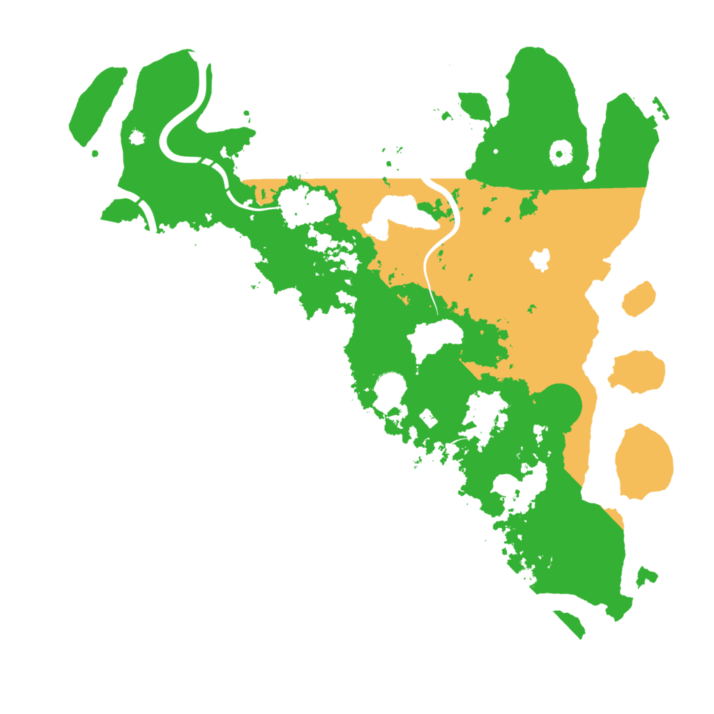Biome Rust Map: Procedural Map, Size: 4250, Seed: 2012510707