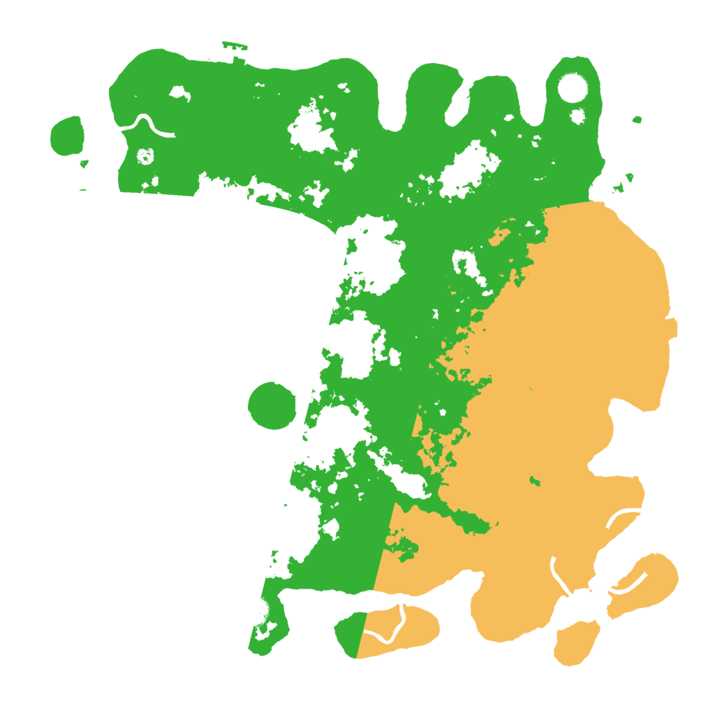 Biome Rust Map: Procedural Map, Size: 4250, Seed: 668442177