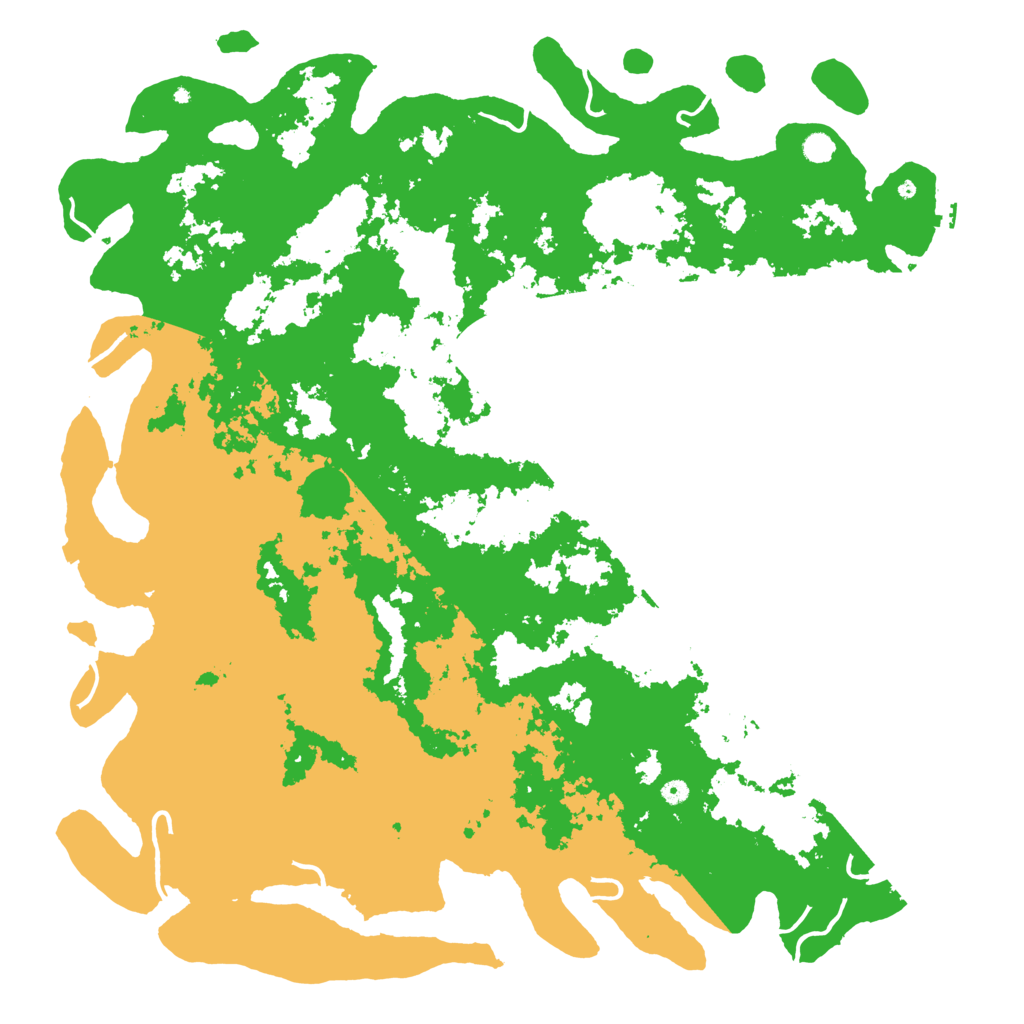 Biome Rust Map: Procedural Map, Size: 6000, Seed: 1864022810