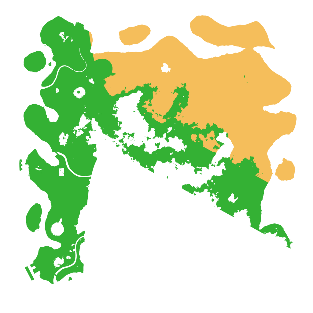 Biome Rust Map: Procedural Map, Size: 4250, Seed: 28564