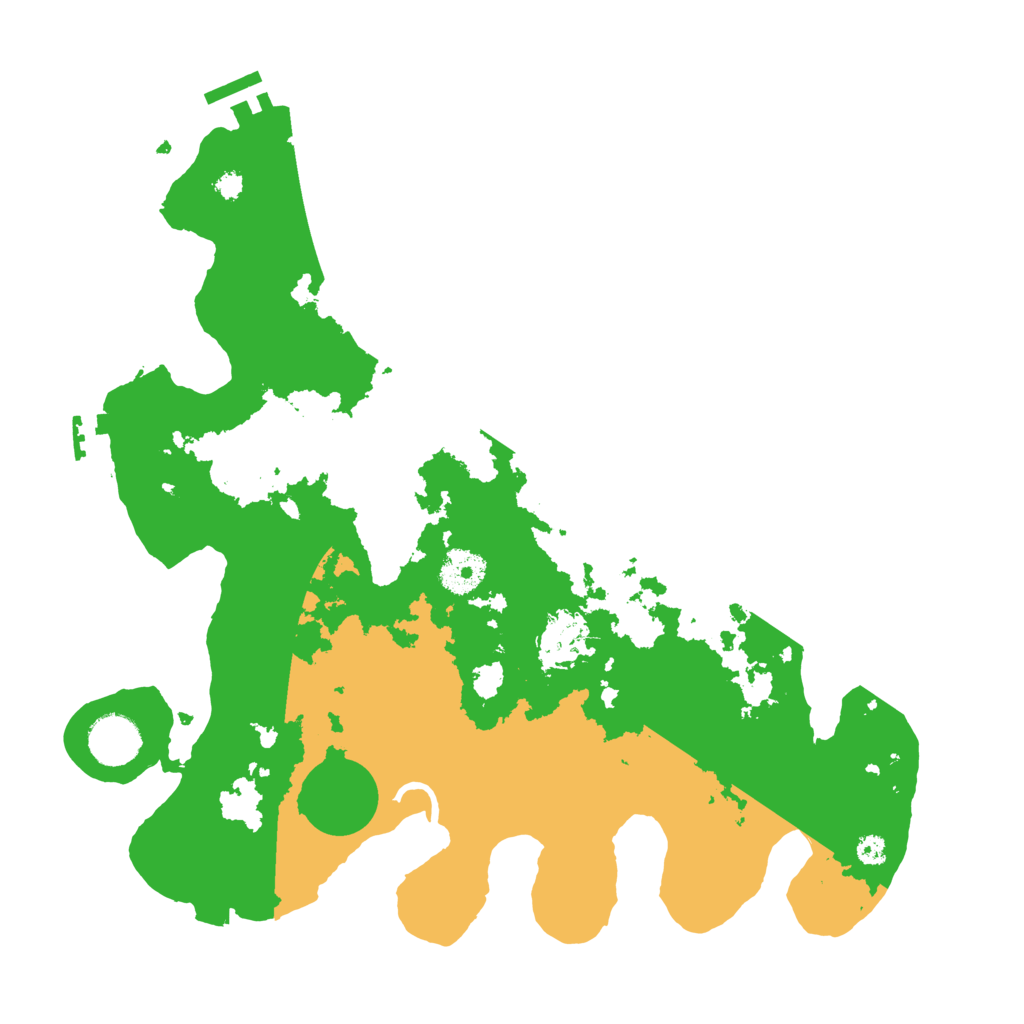 Biome Rust Map: Procedural Map, Size: 3500, Seed: 1918119047