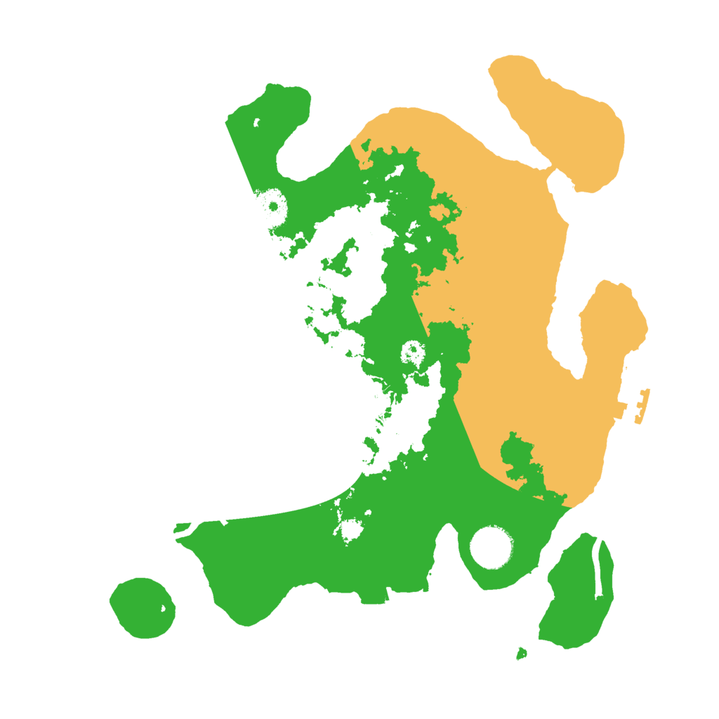 Biome Rust Map: Procedural Map, Size: 3000, Seed: 5329