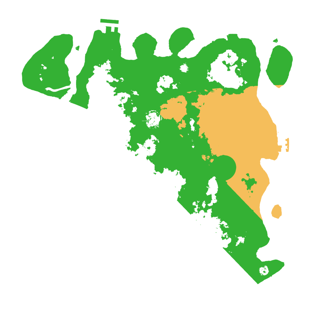 Biome Rust Map: Procedural Map, Size: 3500, Seed: 1589714165