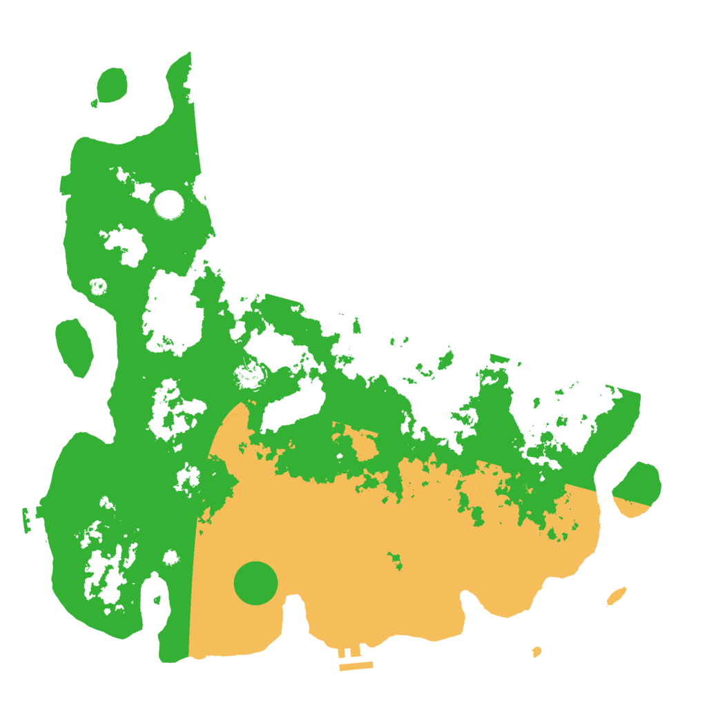 Biome Rust Map: Procedural Map, Size: 4250, Seed: 859609543