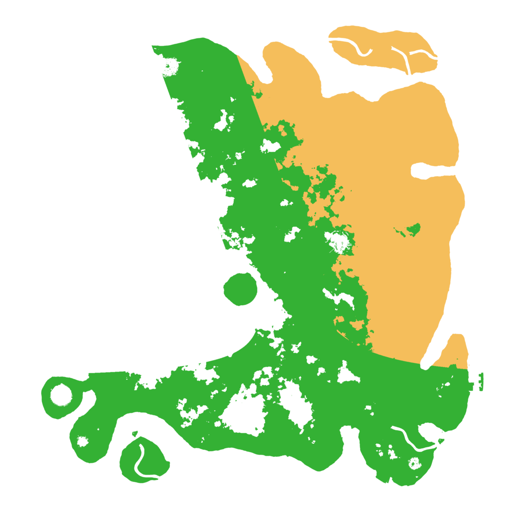 Biome Rust Map: Procedural Map, Size: 4250, Seed: 711449588