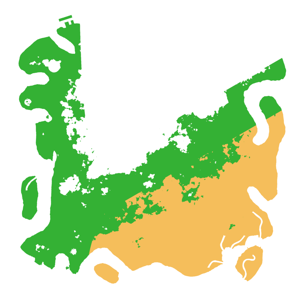 Biome Rust Map: Procedural Map, Size: 4500, Seed: 75412938