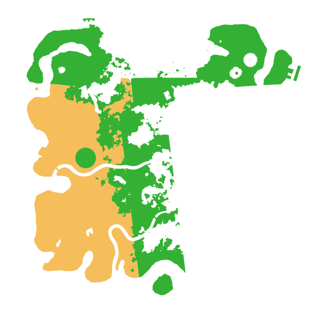 Biome Rust Map: Procedural Map, Size: 4000, Seed: 685643002