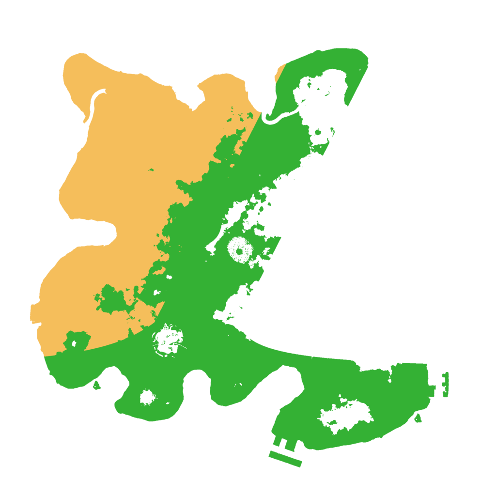 Biome Rust Map: Procedural Map, Size: 3000, Seed: 1817183488