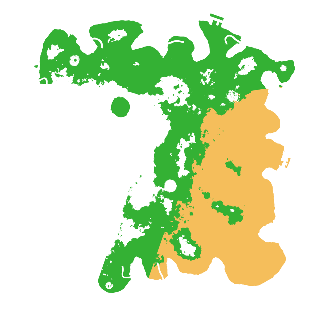 Biome Rust Map: Procedural Map, Size: 4500, Seed: 1898552070