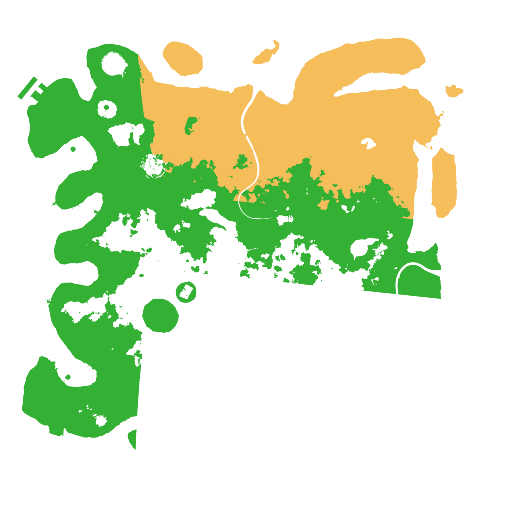 Biome Rust Map: Procedural Map, Size: 4000, Seed: 1184391083