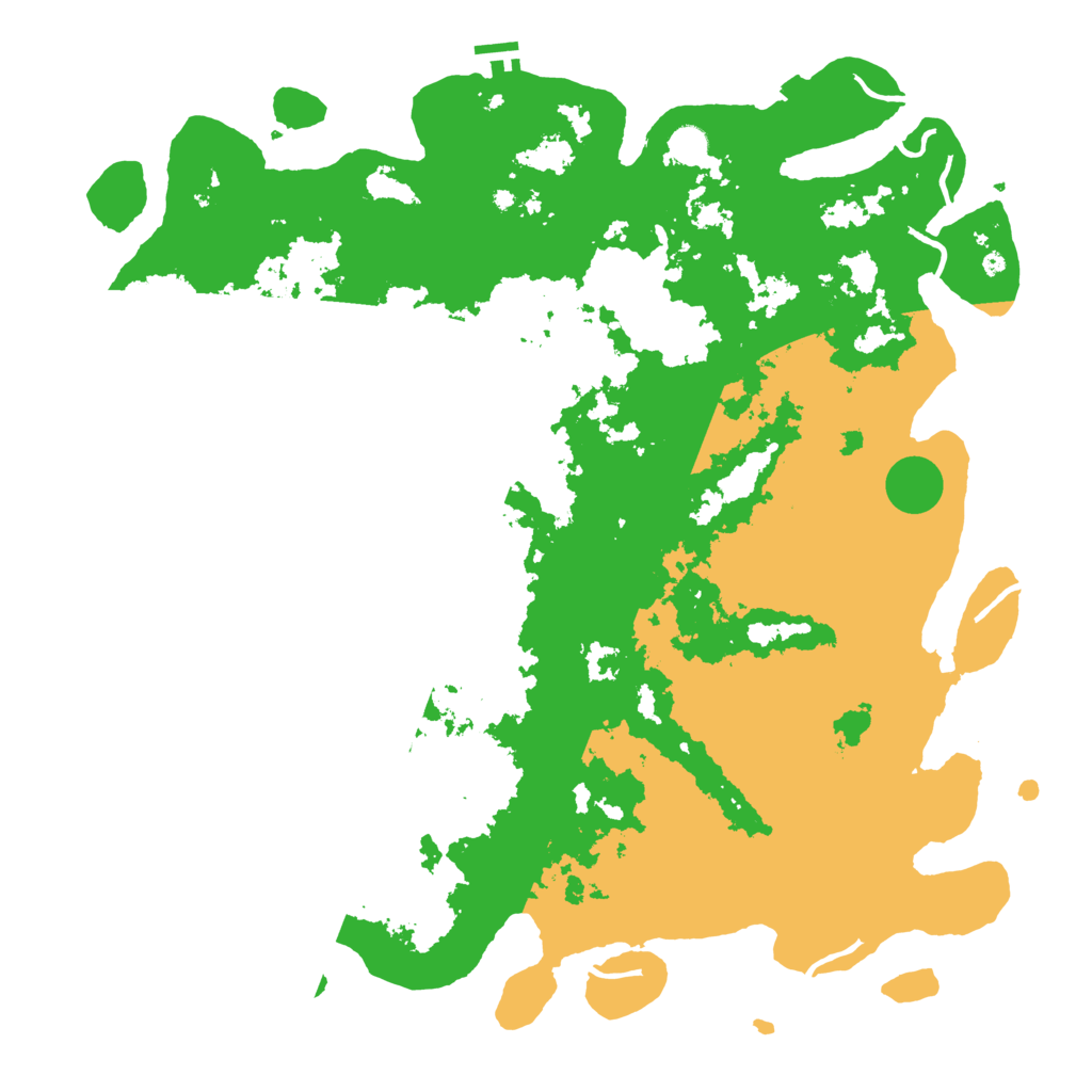 Biome Rust Map: Procedural Map, Size: 5000, Seed: 26233