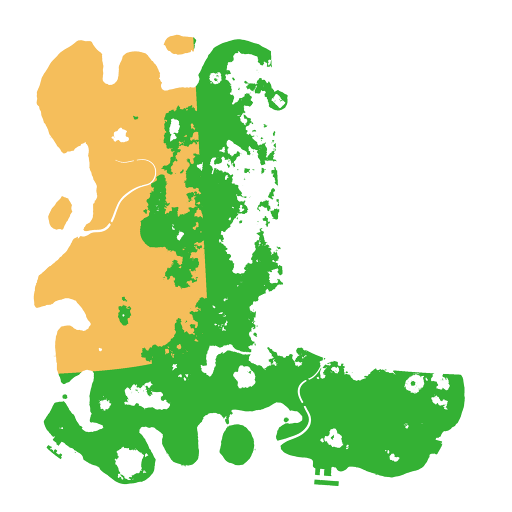 Biome Rust Map: Procedural Map, Size: 4250, Seed: 27255