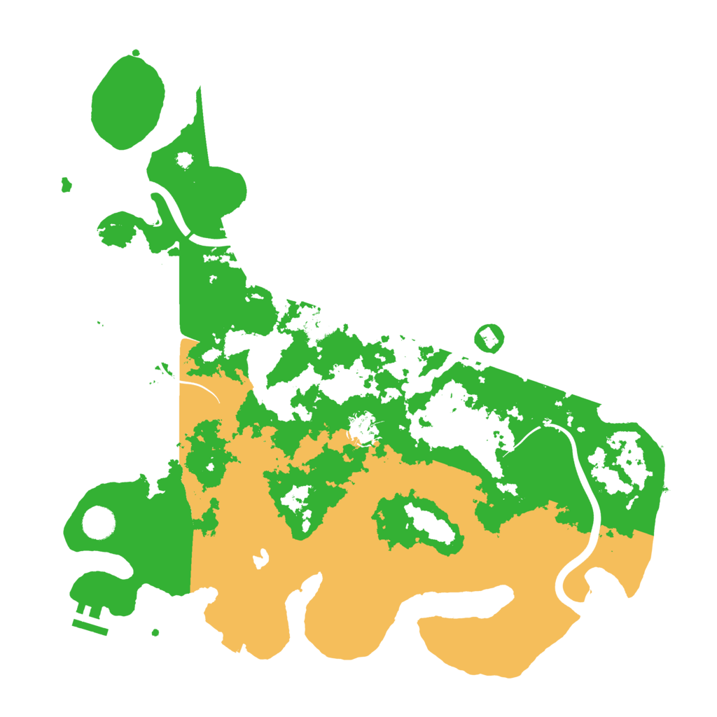Biome Rust Map: Procedural Map, Size: 4000, Seed: 1900864907