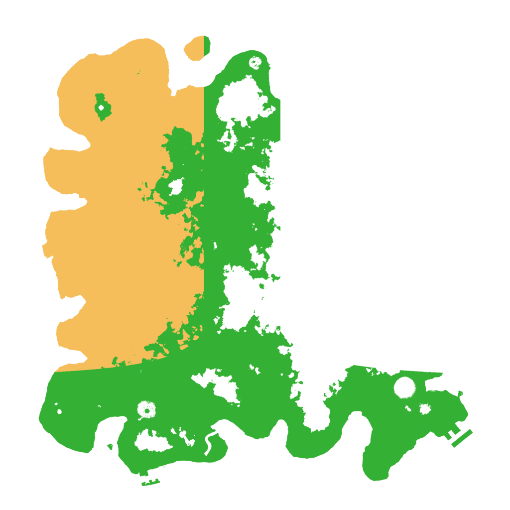 Biome Rust Map: Procedural Map, Size: 4250, Seed: 39645736