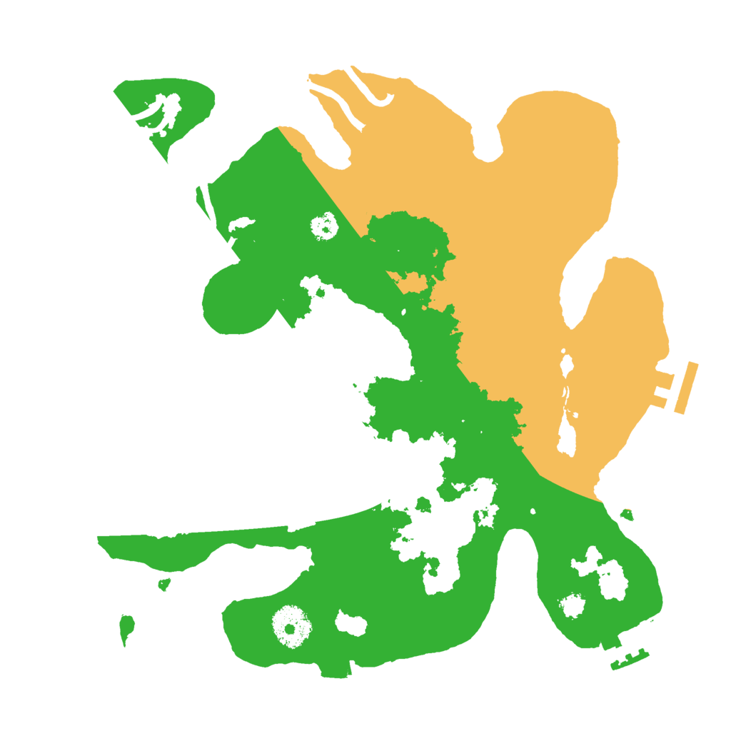 Biome Rust Map: Procedural Map, Size: 2800, Seed: 359485506