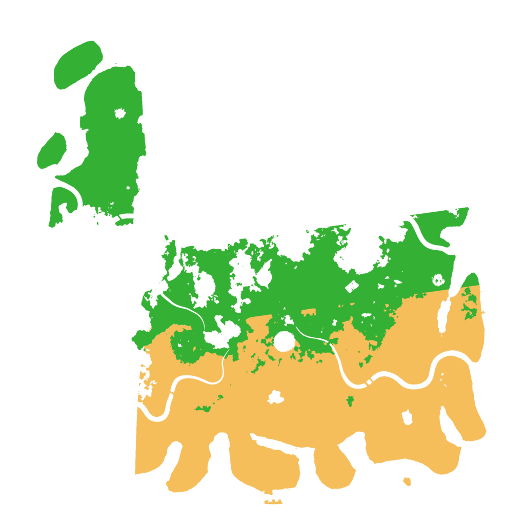 Biome Rust Map: Procedural Map, Size: 4500, Seed: 1149974506