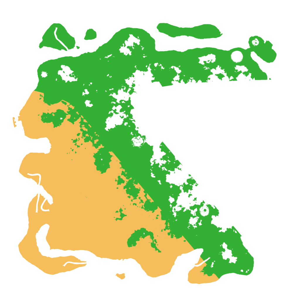 Biome Rust Map: Procedural Map, Size: 4500, Seed: 18024