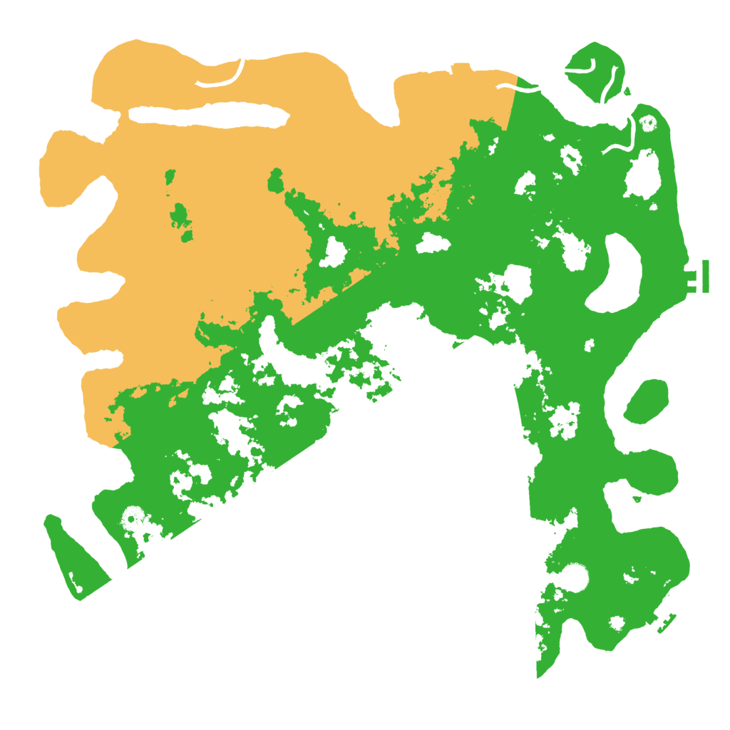 Biome Rust Map: Procedural Map, Size: 4500, Seed: 1271863453