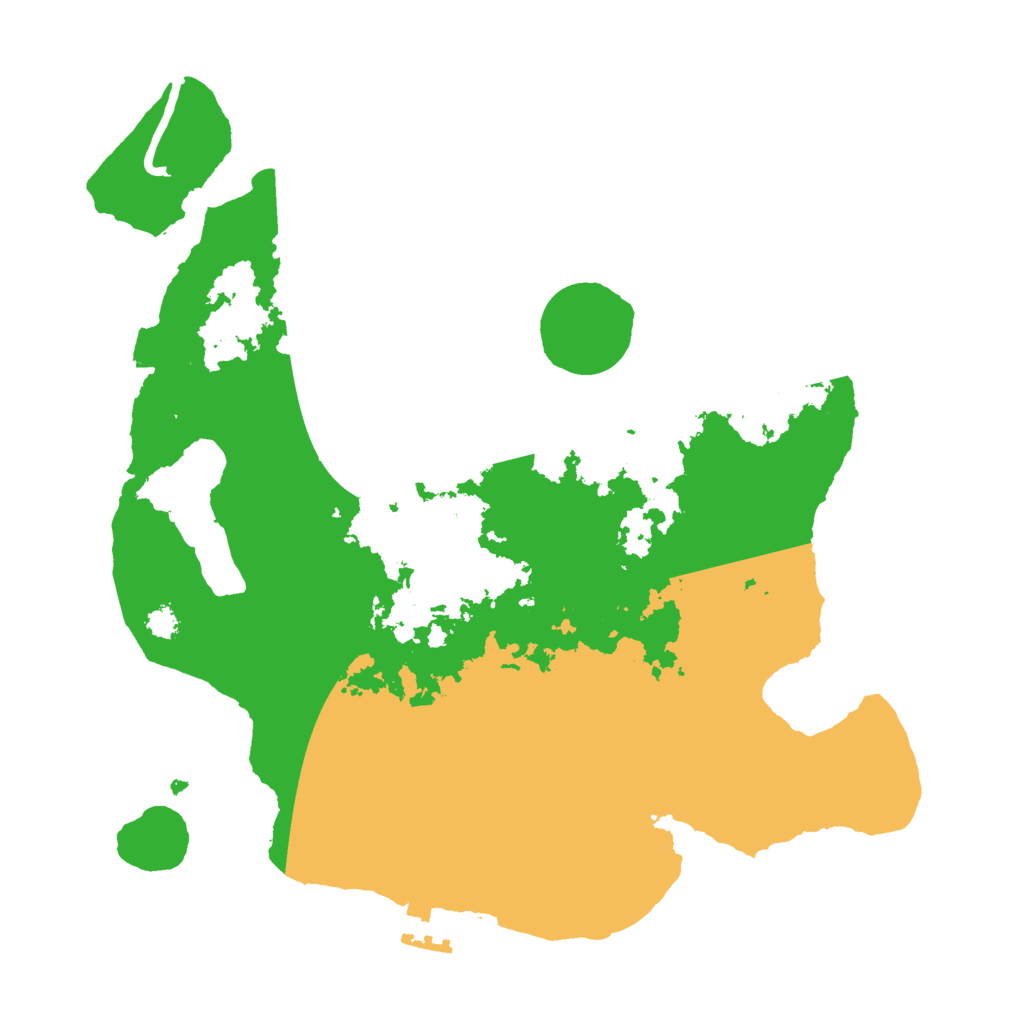 Biome Rust Map: Procedural Map, Size: 3000, Seed: 771326040