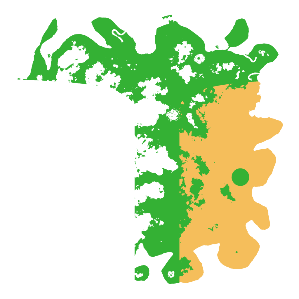 Biome Rust Map: Procedural Map, Size: 4500, Seed: 39187357