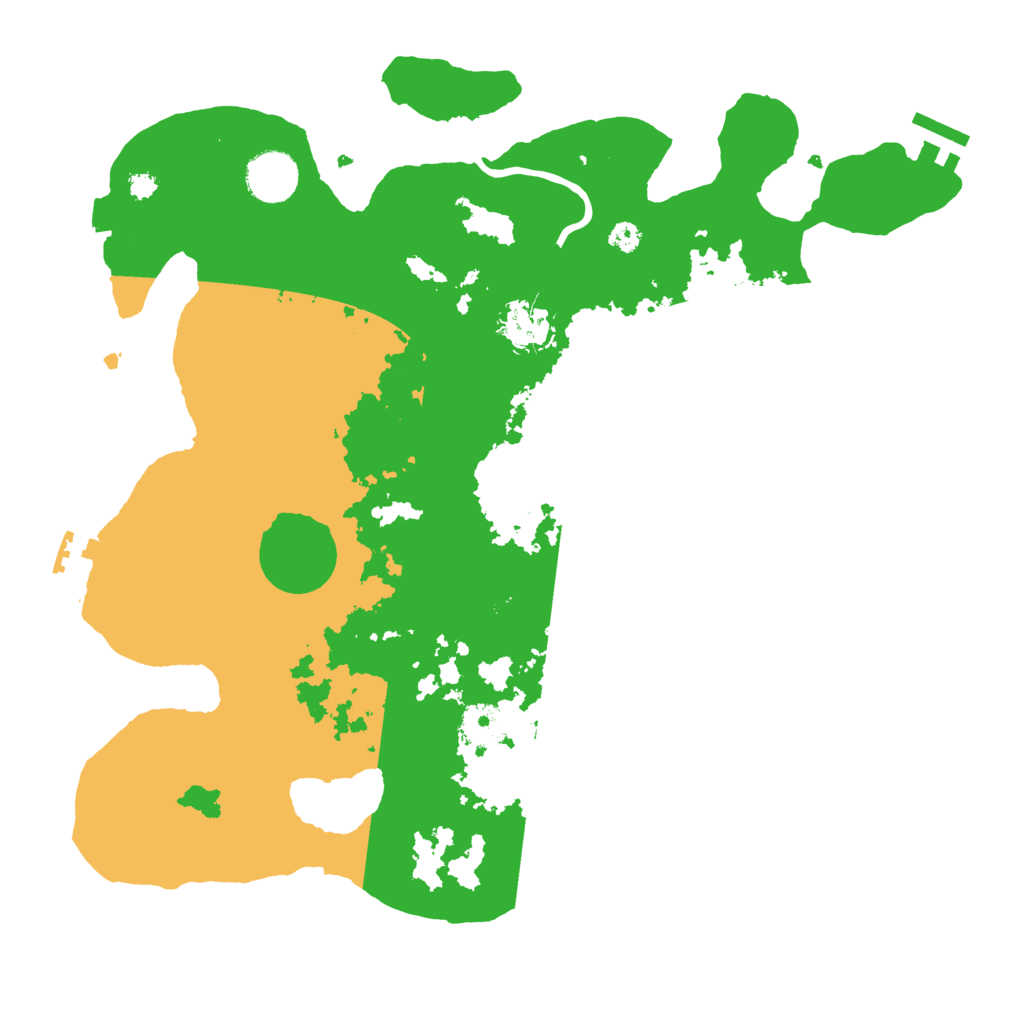 Biome Rust Map: Procedural Map, Size: 3500, Seed: 1036427894