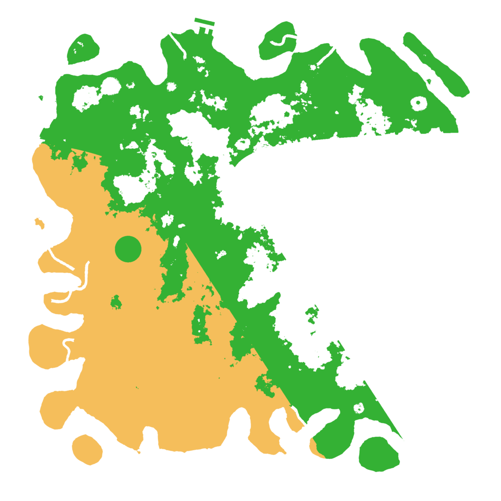 Biome Rust Map: Procedural Map, Size: 5000, Seed: 1235915