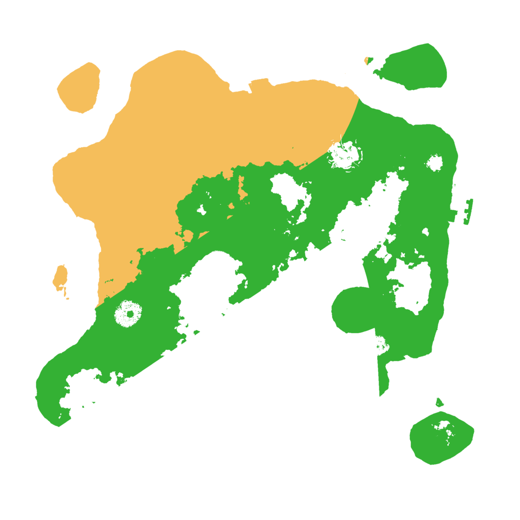 Biome Rust Map: Procedural Map, Size: 3000, Seed: 1170335002