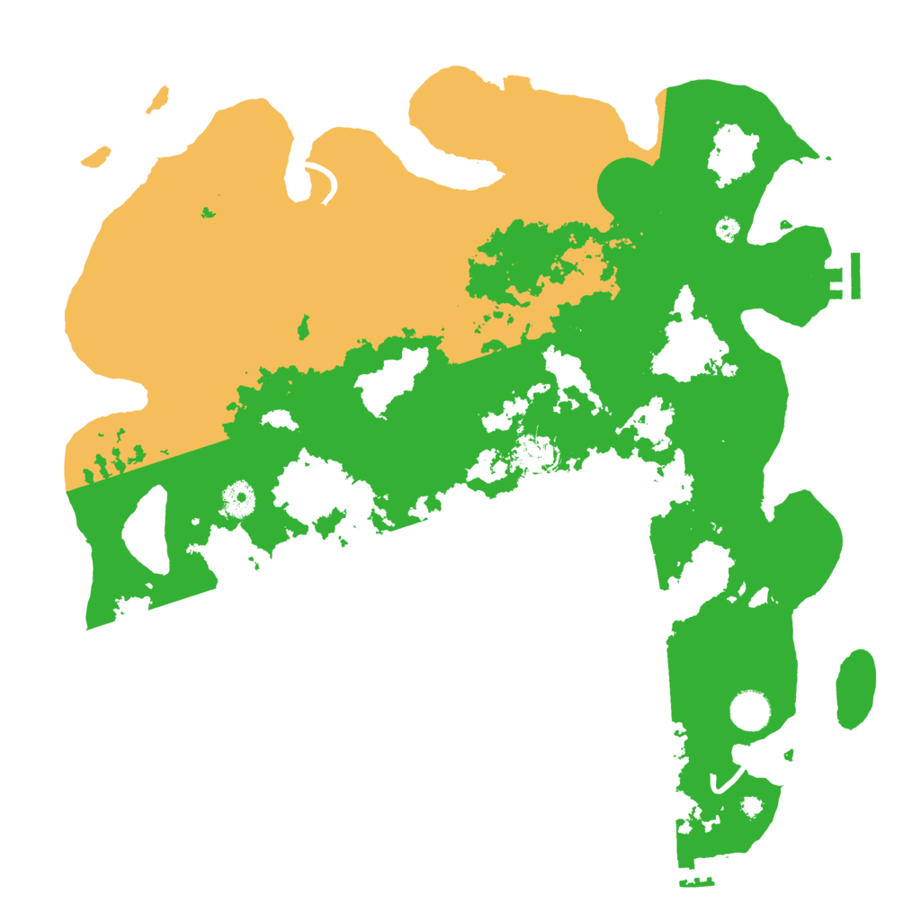 Biome Rust Map: Procedural Map, Size: 4000, Seed: 1001759599