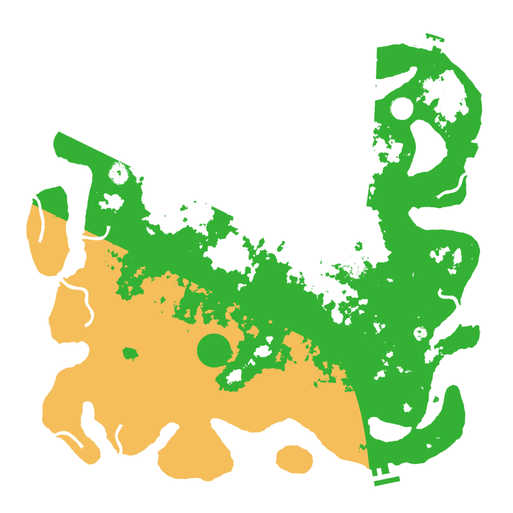 Biome Rust Map: Procedural Map, Size: 4000, Seed: 1189363401
