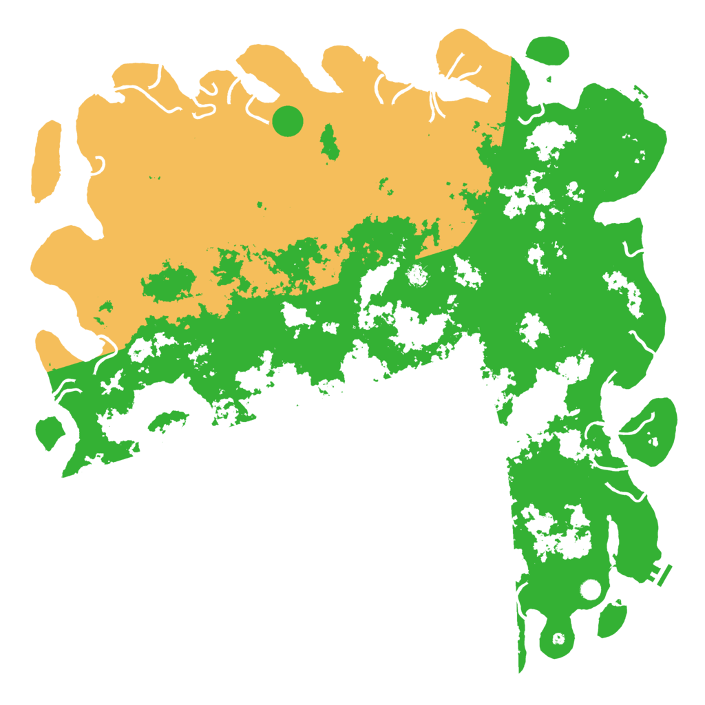 Biome Rust Map: Procedural Map, Size: 6000, Seed: 1971120766