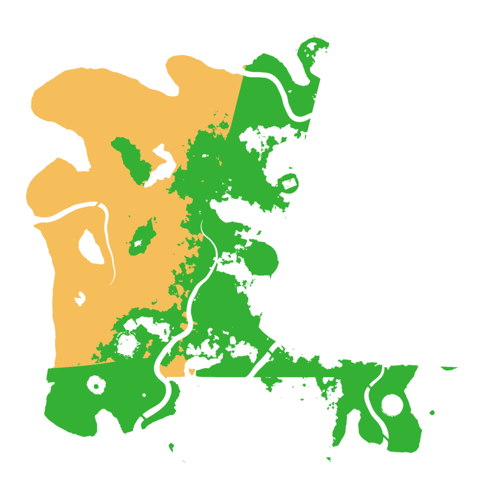 Biome Rust Map: Procedural Map, Size: 4120, Seed: 919111